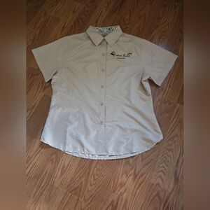 Field & Stream Beige Short Sleeve Shirt‎